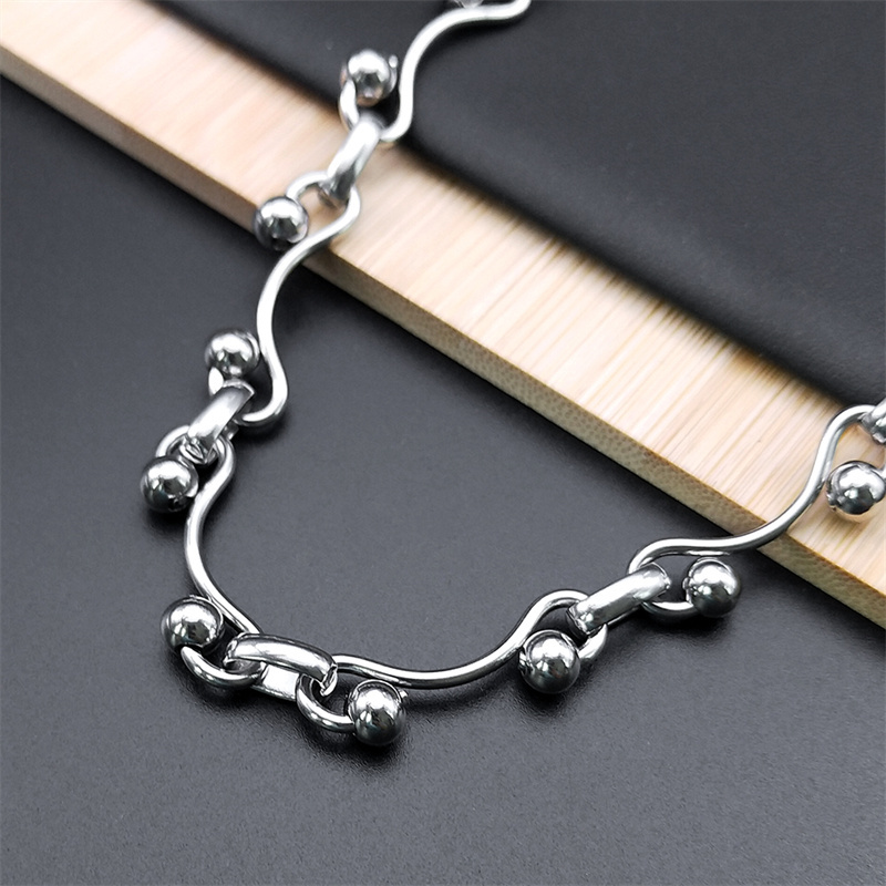 Y2K Choker łańcuszek naszyjnik – Men Accessories Neck Chain recenzja i cena