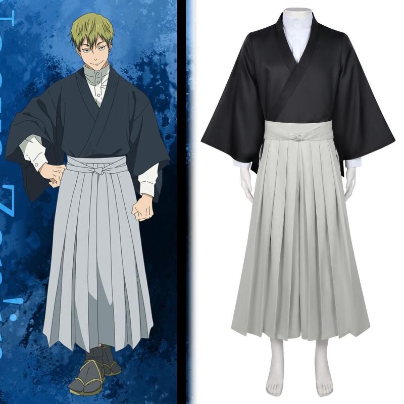 Kostium cosplay z anime Jujuts – Men'S Kimono Accessories recenzja i cena